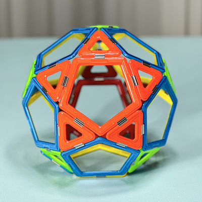 खरीदें DIY 3D चुंबकीय टाइलें फ्रीस्टाइल ग्रह अन्वेषण आकृतियाँ चुंबकीय निर्माण ब्लॉक online manufacture
