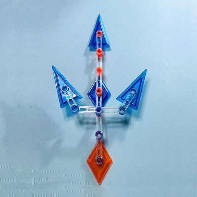 OEM Trident चुंबकीय खिलौना बिल्डिंग ब्लॉक बच्चों के खिलौने DIY विधानसभा मजेदार
