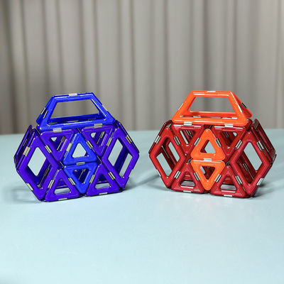 DIY 3D किड्स क्रिएटिव मैग्नेटिक डाय बिल्डिंग ब्लॉक बैग आकार मैग्नेटिक टाइलें