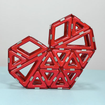 बड़े पैमाने पर प्यार चुंबकीय आकार निर्माण सेट ब्लॉक खिलौने DIY 3D रचनात्मक